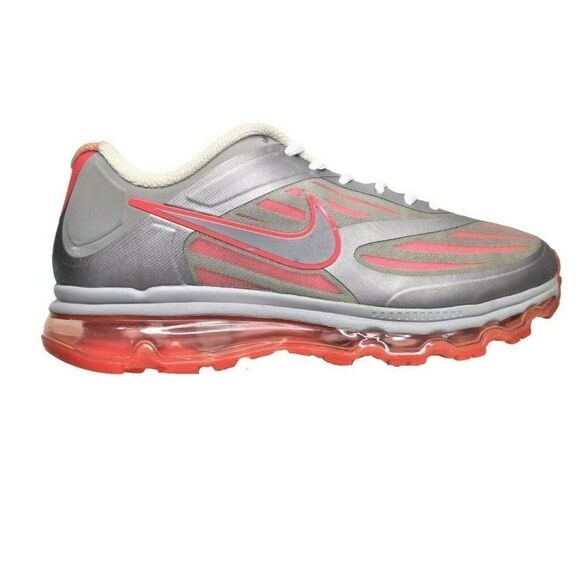 Women's Sneakers Nike Air Max Ultra Medium Grey Solar Red Style 454346-002 Sz 8 - Picture 1 of 12